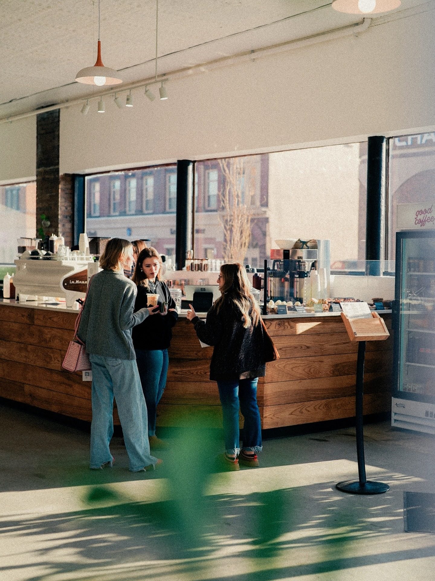 Guests ordering at the counter at RŌST Coffee in Circleville